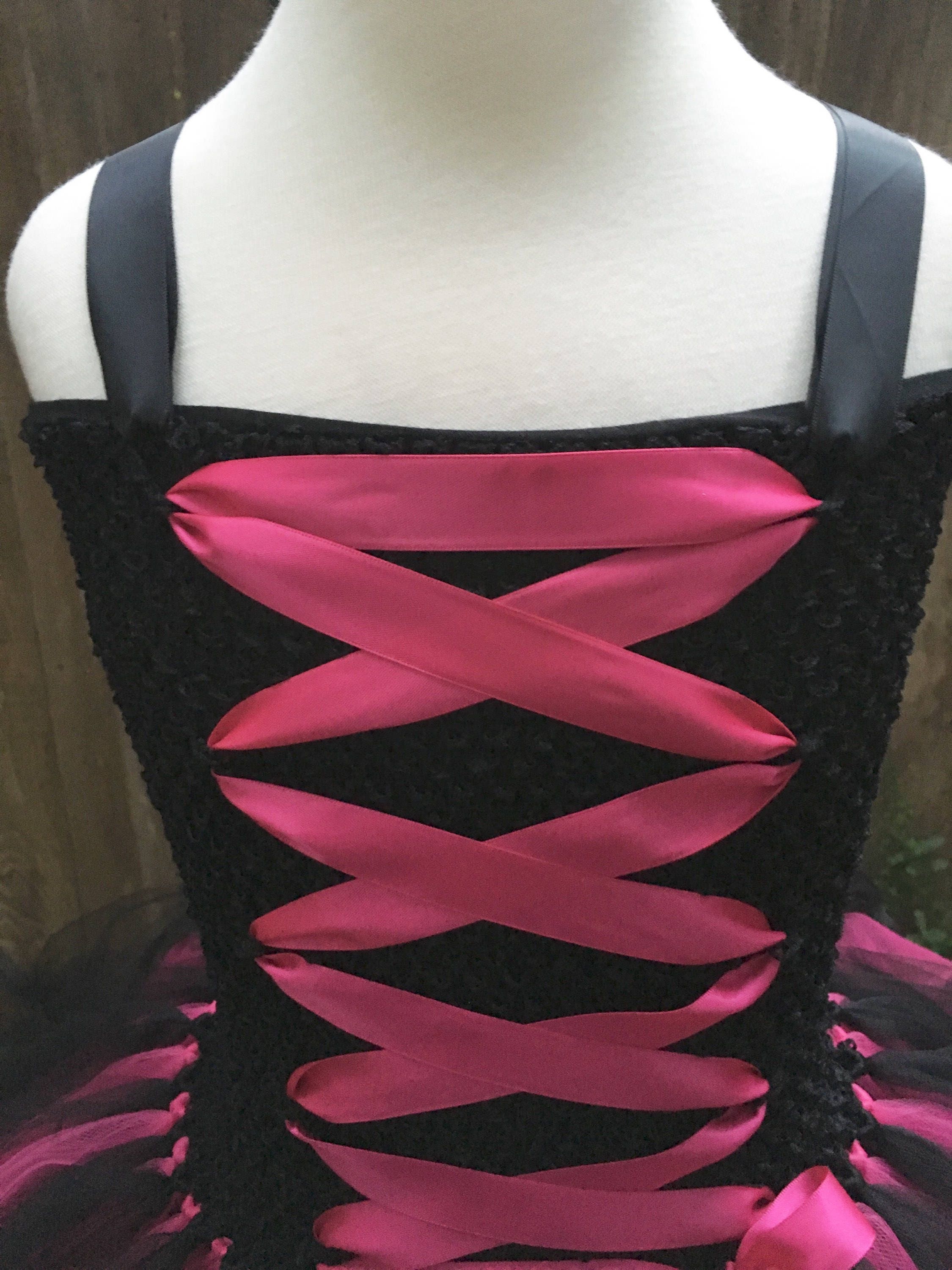 DEGUISE TOI Piratin-Kostüm Für Mädchen – Rosa Mit Kleid, Hut Und Gürtel, Perfekt Für Karneval