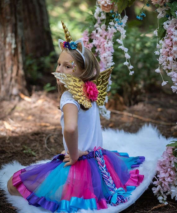 Disfraz Niña Unicornio Montable Disfraz Halloween Primavera