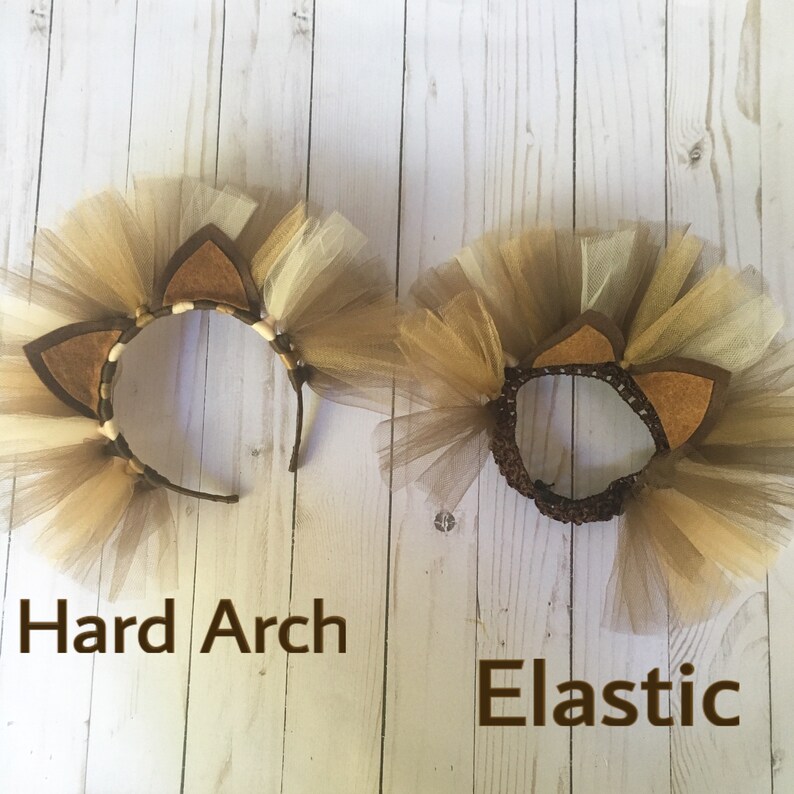 Lion headband  lion costume  lion costume accessory  lion image 1