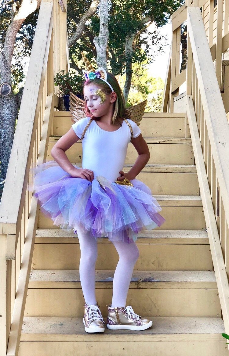 Pastel Unicorn Costume Unicorn Tutu Girls Christmas Gift Unicorn Headband  Christmas Gift for Girls Unicorn Tutu Costume Unicorn -  UK