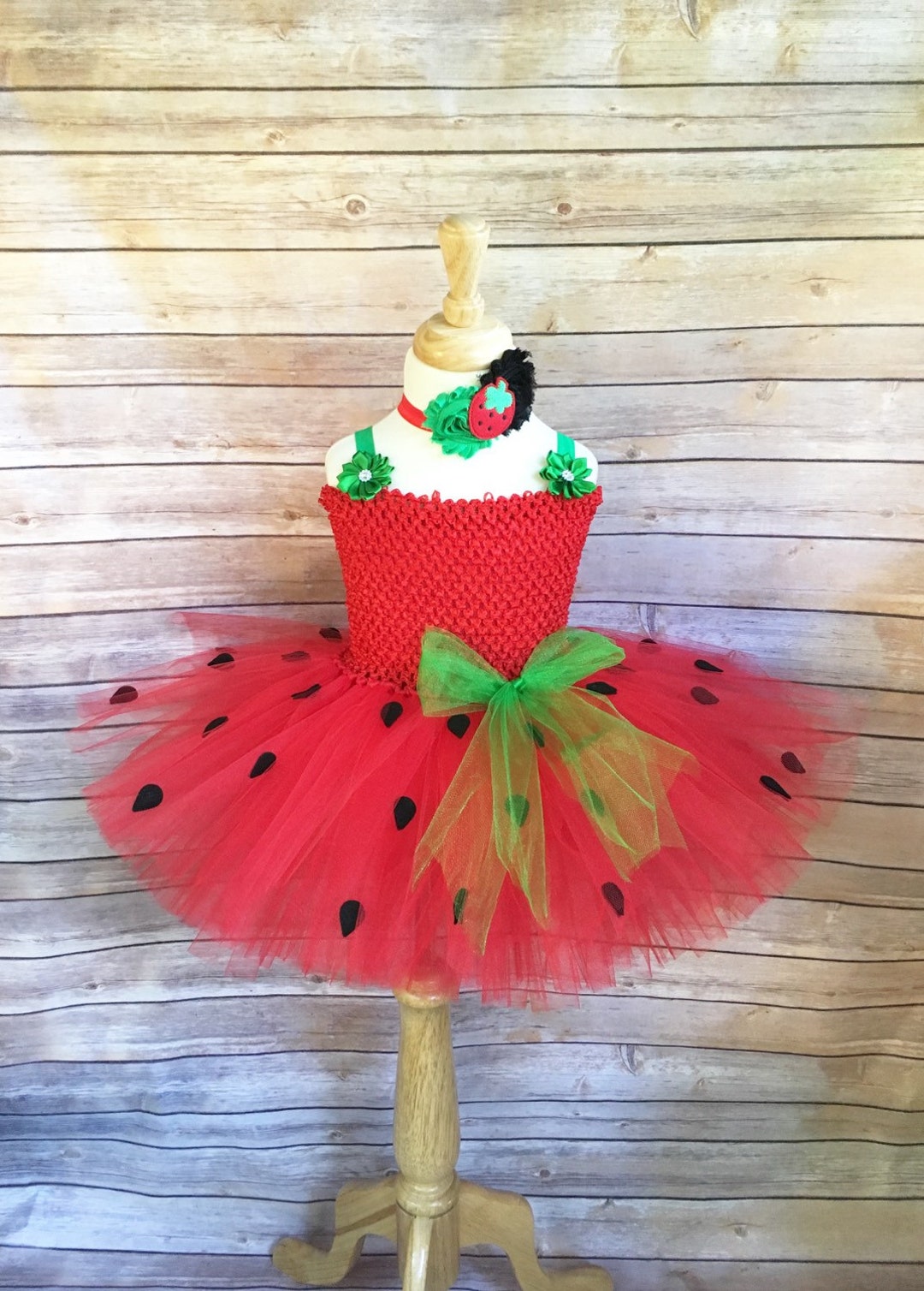 Strawberry Costume Strawberry Tutu Halloween Costume photo