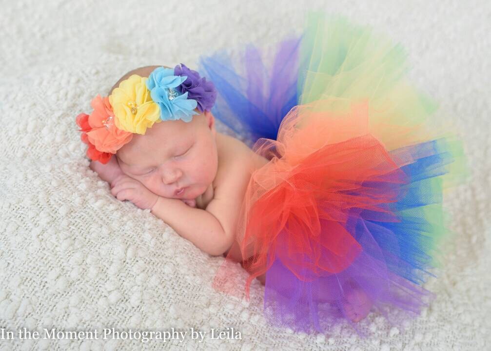 Rainbow Baby Headband Rainbow Baby Hair Band Infant Etsy
