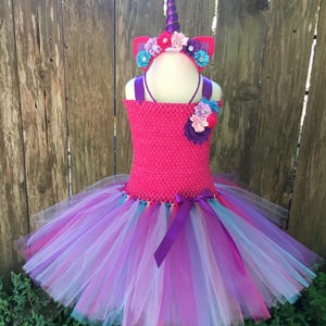 Unicorn costume unicorn tutu girls Halloween costume gifts for girls unicorn dress pink and purple tutu unicorn tutu dress image 7