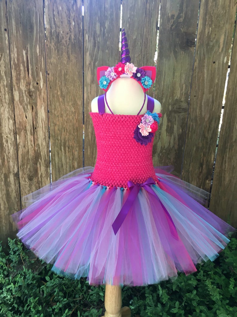 Unicorn costume unicorn tutu girls Halloween costume gifts for girls unicorn dress pink and purple tutu unicorn tutu dress image 7