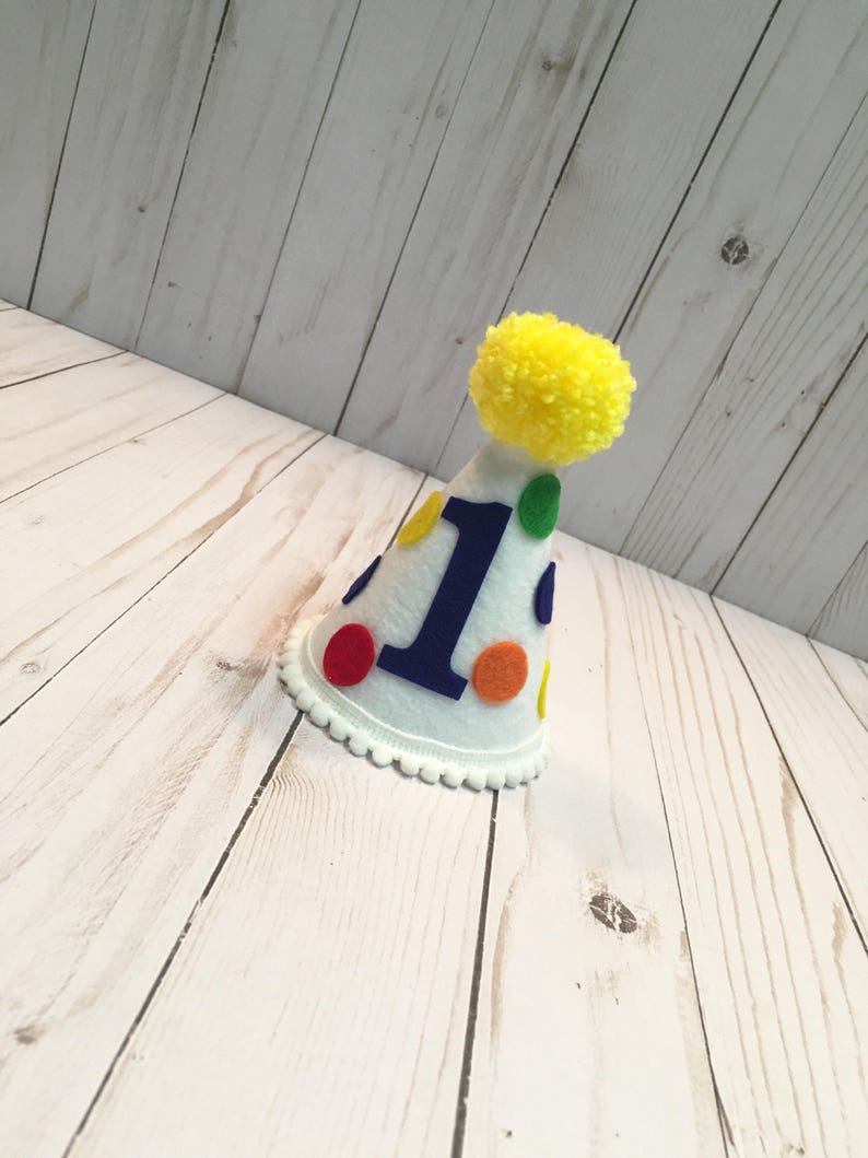 Första födelsedagshatt, banderoll, tårtdekoration - pojkars 1-årsdagsfesthatt - första födelsedagshatt - pojkars barnstolsbanderoll - mini födelsedagshatt bild 5