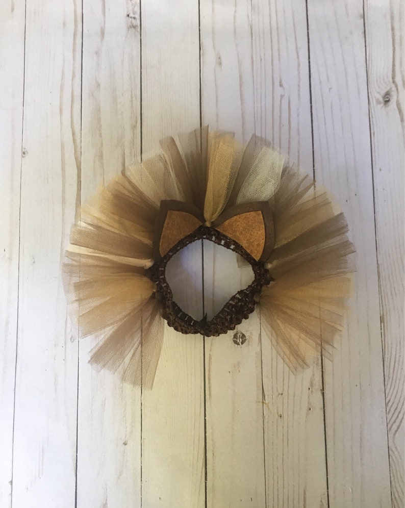 Lion headband  lion costume  lion costume accessory  lion image 9