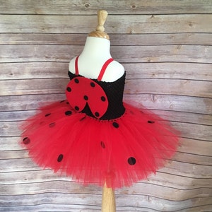 Ladybug costume - ladybug dress - lady bug tutu - halloween costume - girls dress up - gifts for girls - birthday party dress - tutu dress