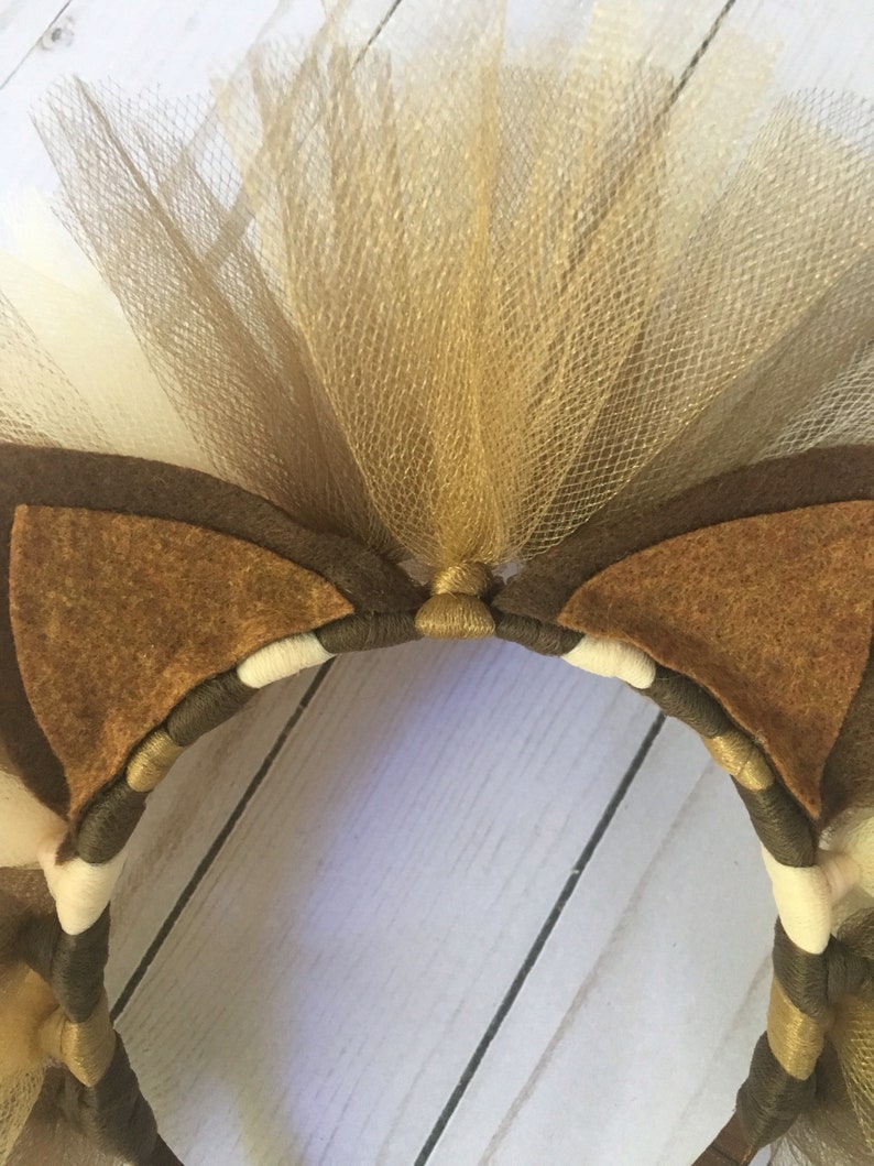 Lion headband  lion costume  lion costume accessory  lion image 7