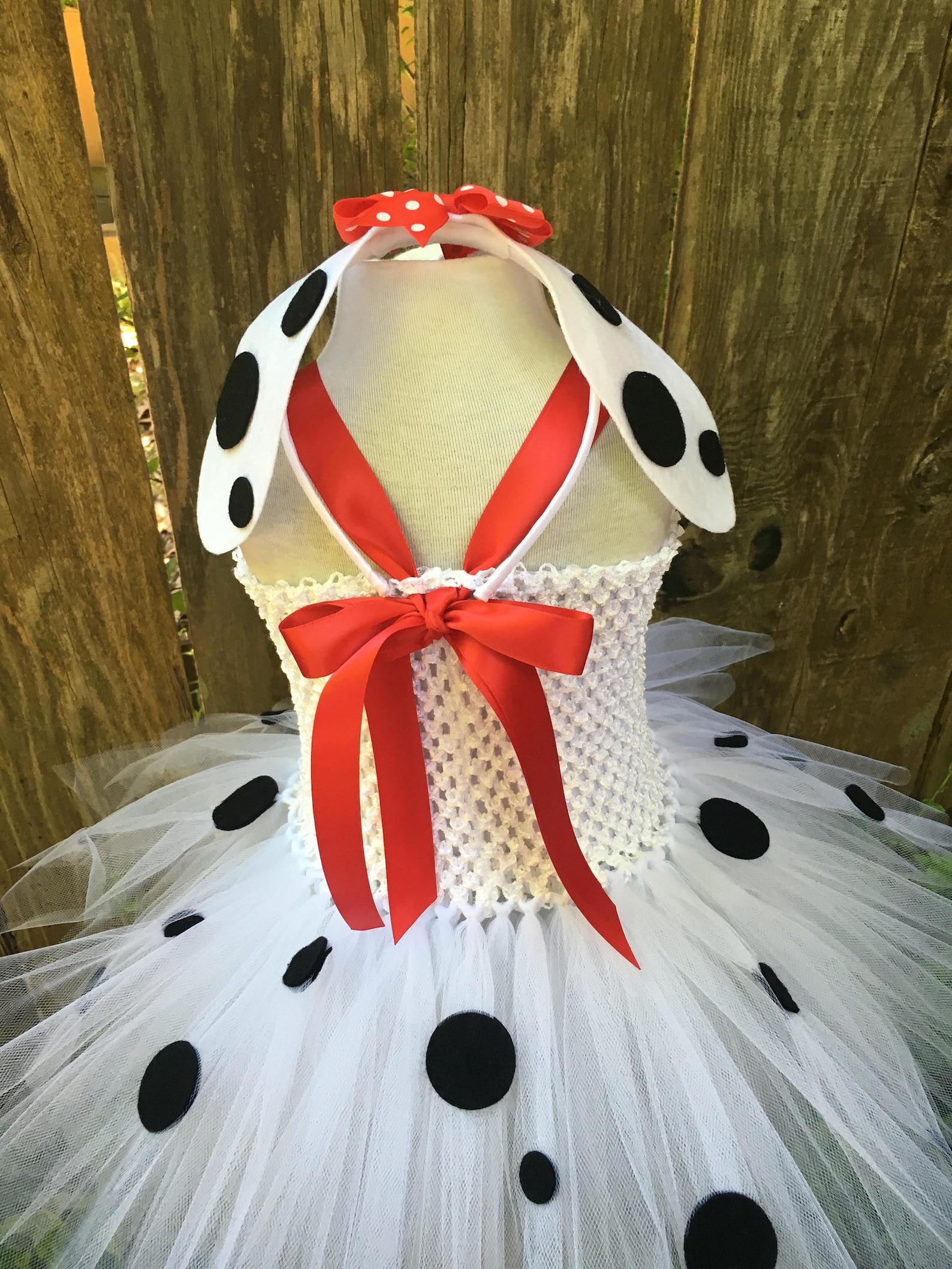 Dalmatian Costume Dalmation Tutu Halloween Costume Etsy