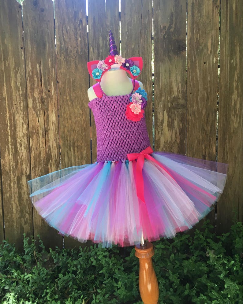 Unicorn costume unicorn tutu girls Halloween costume gifts for girls unicorn dress pink and purple tutu unicorn tutu dress image 10