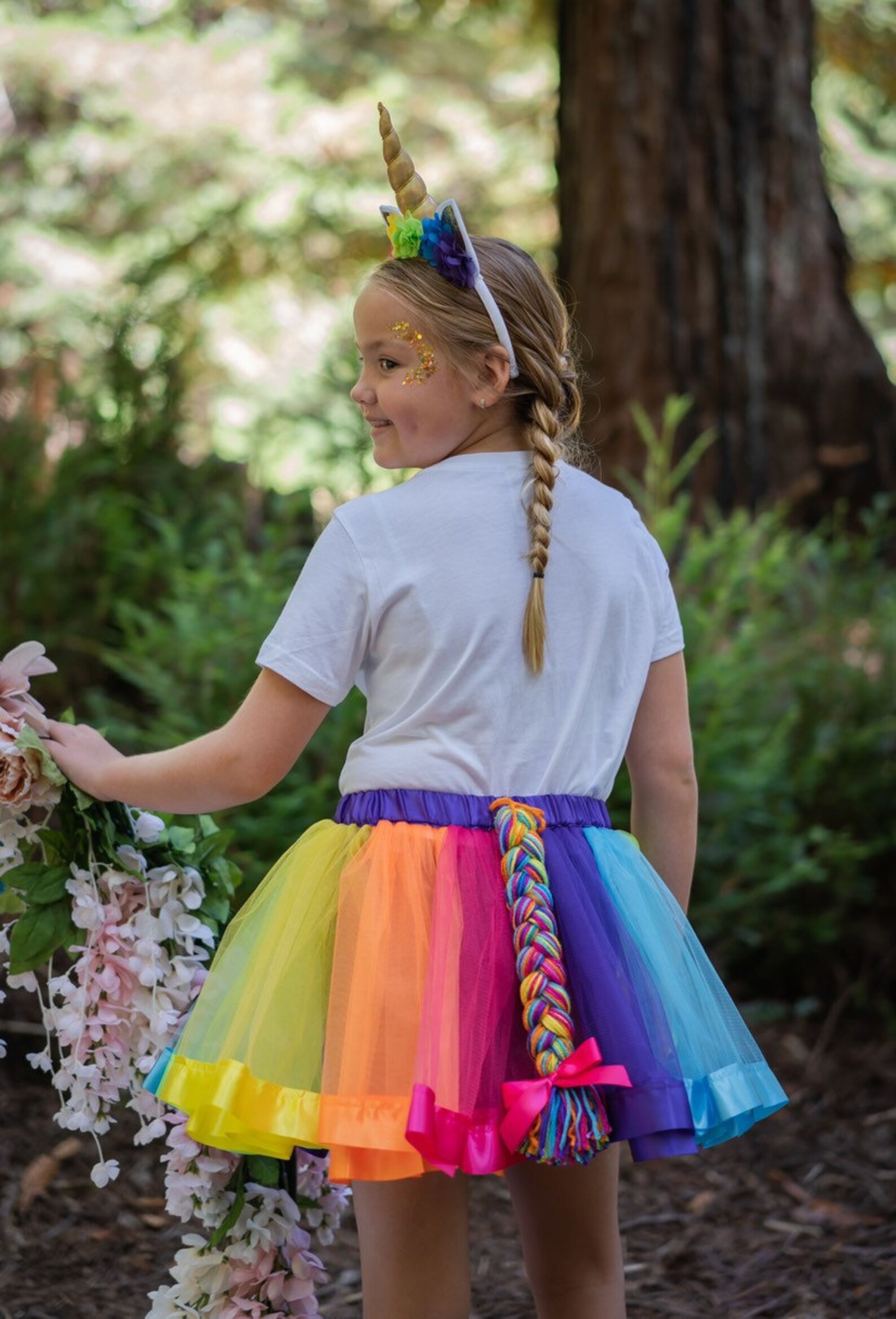 Rainbow Unicorn Costume Halloween Costume Unicorn Tutu Etsy