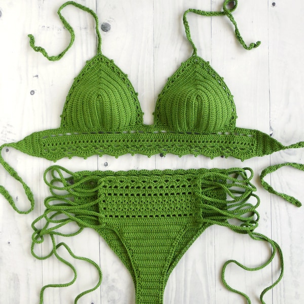 Crochet Swimsuit Etsy