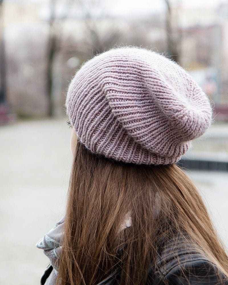 Women Artsy Hollow Out Knitted Slouchy Beanie