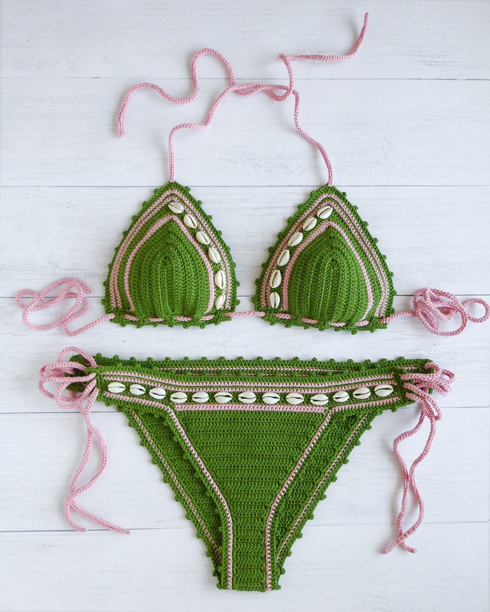 Crochet Thong Pattern, Crochet Bikini Pattern, Easy Crochet Bikini