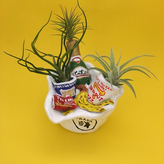 PARTY BABY TRASH can planter