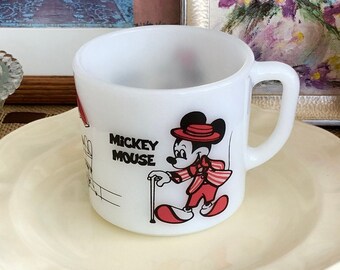 Mickey Mouse Mug Vintage Micky and Minnie Mouse Mug Mickey Mug Minnie Mug Disneyworld Mickey Mouse Decor Disney Decor Mickey Decor Minnie