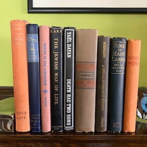 Religious Books on Religion Books Buddhism Judaism Mormon Religious Gifts Spirituality Books Vintage Books Decor Books Antique Books Vintage