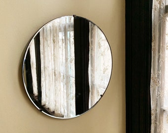 Vintage Mirror Round Wall Mirror Antique Mirror for Wall Bedroom Mirror Hall Mirror Old Mirror Bathroom Mirror Art Deco Mirror Circle Mirror