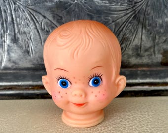 Doll Head Doll Face Doll Parts Plastic Doll Faces Doll Heads Craft Supplies Dolls Vintage Doll Supplies Doll Crafts Doll Heads Art Supplies