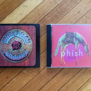 Grateful Dead Music CD's Compact Discs Jerry Garcia Music Gifts for Music Lover Gift Deadhead Phish Hoist CD American Beauty CD Vintage CDs image 1