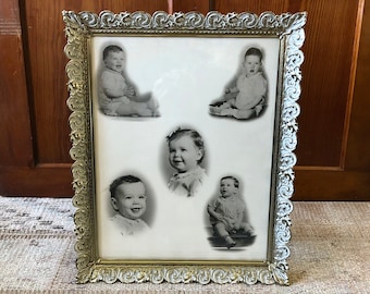 Antique Frame Photo Frame Brass Picture Frame Wedding Frame Gold Frame Brass Frames Vintage Frame Old Frames Large Frame Filigree Frame Old