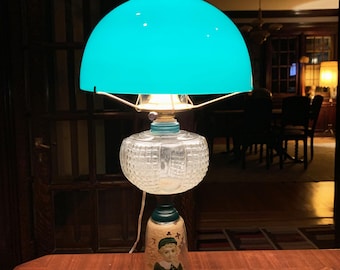 Antique Lamp Table Lamp Vintage Lighting Antique Lighting Glass Lamp Bedroom Lamp Vintage Light Accent Lamp Old Lamp Desk Lamps Vintage Lamp