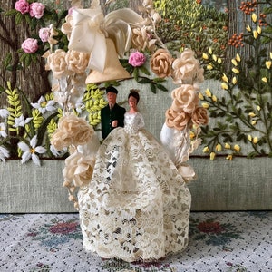 Military Cake Topper Wedding Cake Topper Bride and Groom Cake Topper Vintage Cake Topper Antique Cake Topper Military Wedding Decor Desserts