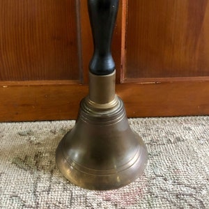 Tall Bell Brass Bell Antique Bells Vintage Bells Hand Bell Dinner Bell Old Bells School Bell Wedding Bell Vintage Bell Antique Bells Gold