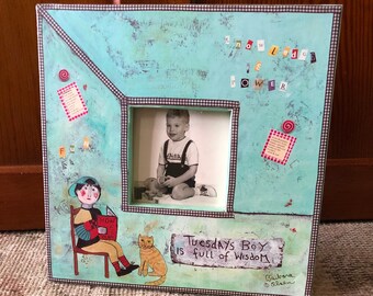 Frame for Picture Frame Photo Frame for Photos Frames Table Frame for Pictures Frame Decor Frame Decorative Frame Kids Frames Boy Decor Art