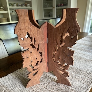 Carved Wood Stand Carved Stand Pedestal Stand Plant Stand Carved Pedestal Stand Wood Stands Short Stand Wood Pedestal Stands Vintage Stand