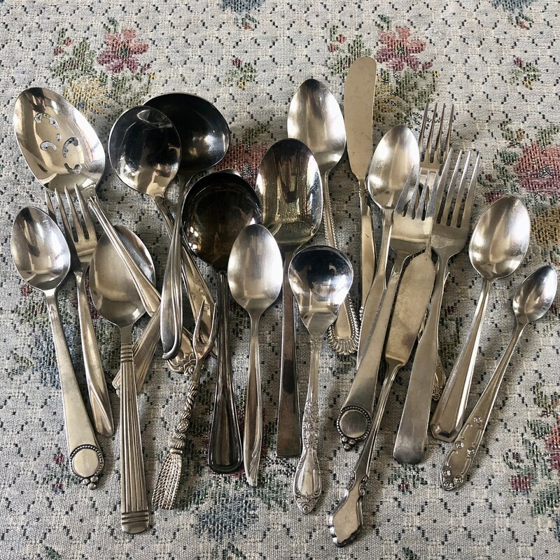 Old Silverware - Etsy