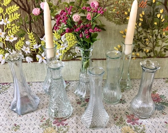 Vases for Flowers Vases for Centerpiece Vases Glass Vases Bud Vases Wedding Decor Vases Set of Vases Glass Vase Centerpiece Bulk Vases Short