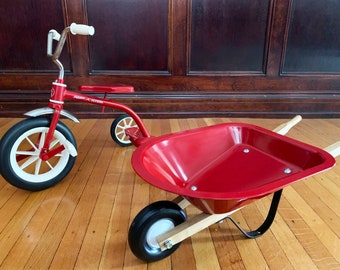 radio flyer wheelbarrow antique