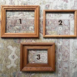 Wood Frame Wood Wall Frames for Wall Art Frame Vintage Frame 8x10 Frame Old Frames Small Frame Photo Frame 5x7 Frame Gallery Wall Frames Art