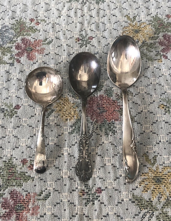 Vintage Ladle Silver Ladle Antique Ladle Vintage Silverware Etsy