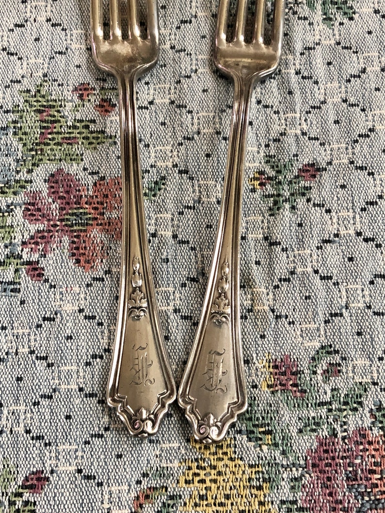 Vintage Forks Antique Forks Vintage Silverware Vintage Etsy
