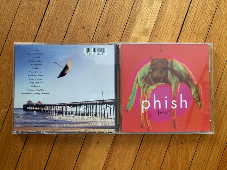 Grateful Dead Music CD's Compact Discs Jerry Garcia Music Gifts for Music Lover Gift Deadhead Phish Hoist CD American Beauty CD Vintage CDs Phish