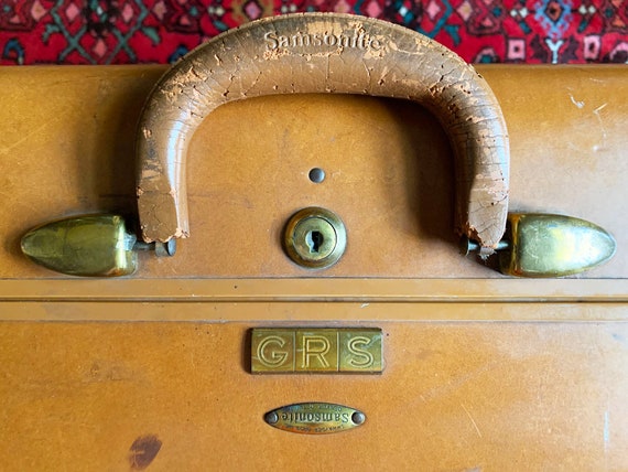 Vintage Suitcase Antique Suitcase Samsonite Suitc… - image 7