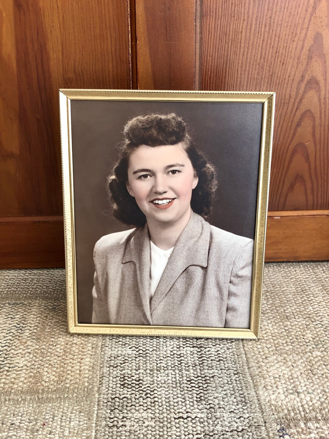 Vintage Frame 8x10 Frame Brass Picture Frame Brass Frame Wedding Frame Gold Frame Old Frames