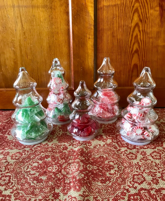 Glass Apothecary Jars Glass Canister Glass Jars Candy Jar Etsy