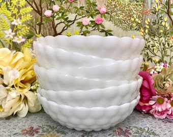 Milk Glass Bowl White Bowls Milk Glass Candy Dish Vintage Bowl Decor Bowl Serving Bowl Vintage Candy Bowl Milk Glass Bowls Kitchen Bowls Old
