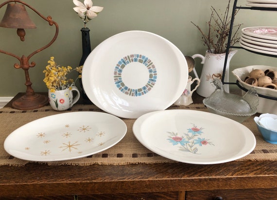 Mid century modern plates online