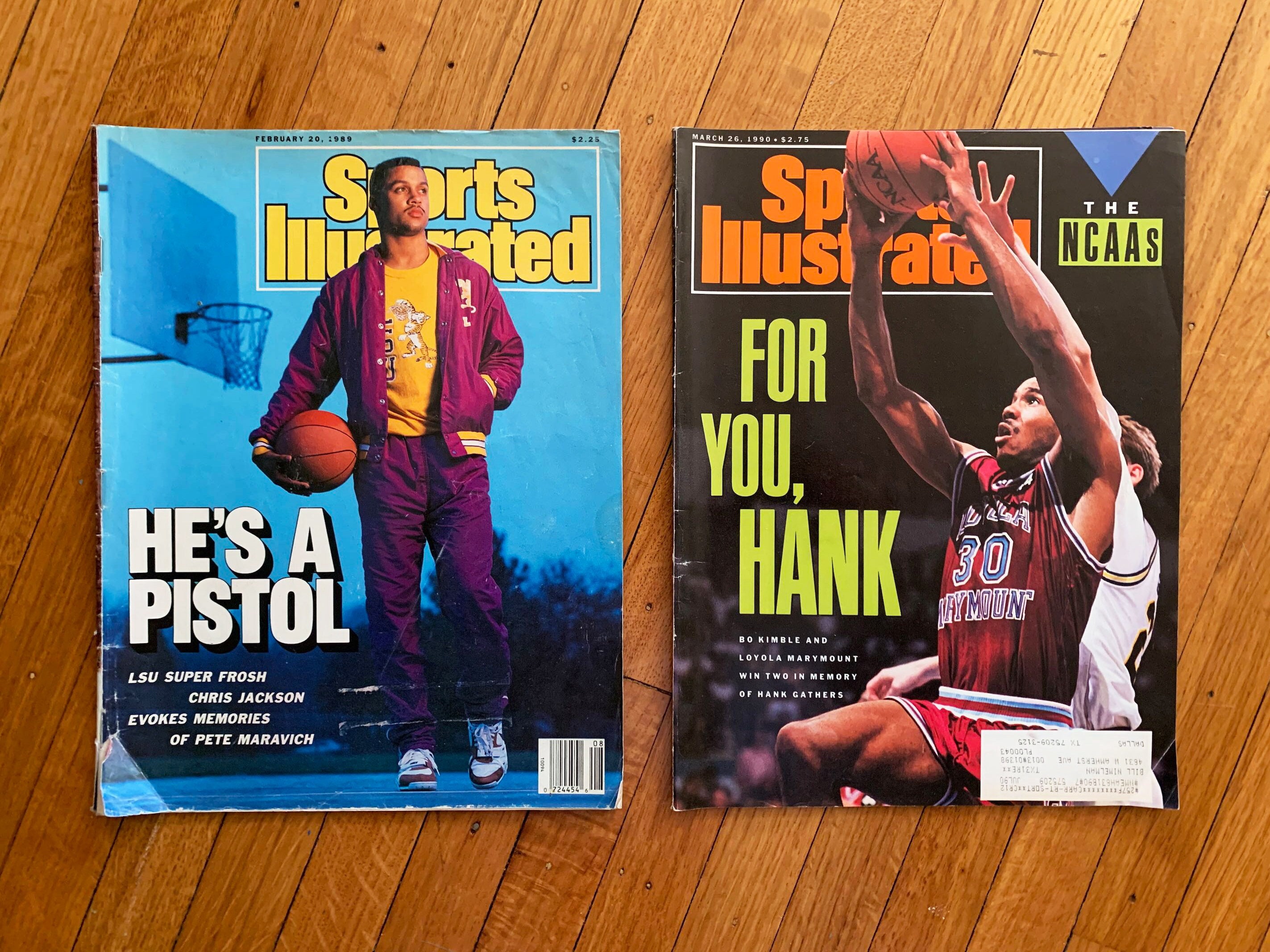 College Basketball Sports Illustrated Magazine Old Magazines