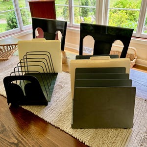 File Organizer Desk Organizer for Desk Decor Vintage Office File Folder Organizer Vintage Office Decor Industrial Desk Accessories for Desk