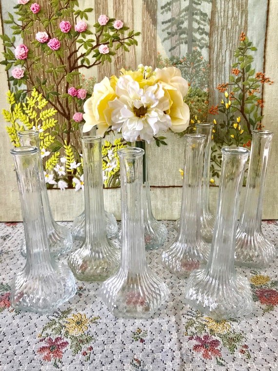 Glass Vases For Flower Vases For Centerpiece Vases For Wedding Etsy