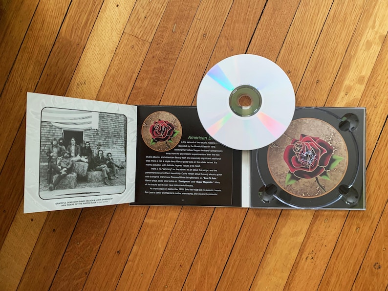 Grateful Dead Music CD's Compact Discs Jerry Garcia Music Gifts for Music Lover Gift Deadhead Phish Hoist CD American Beauty CD Vintage CDs image 4