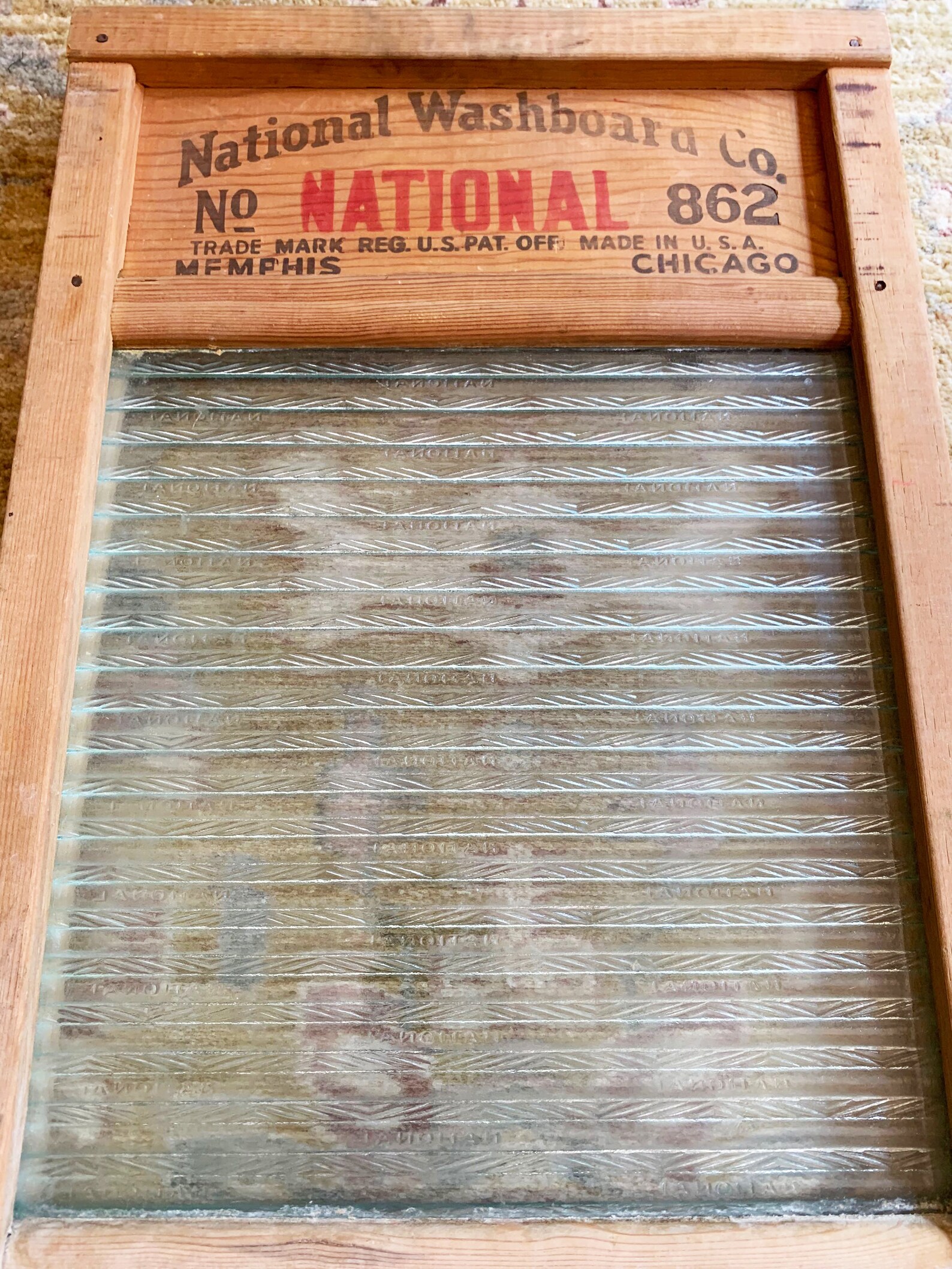 Vintage Washboard Wall Decor National Washboard Vintage Etsy