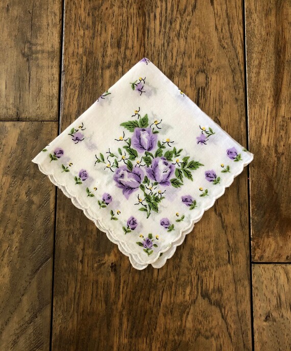 Vintage Handkerchief for Women Handkerchief Weddin