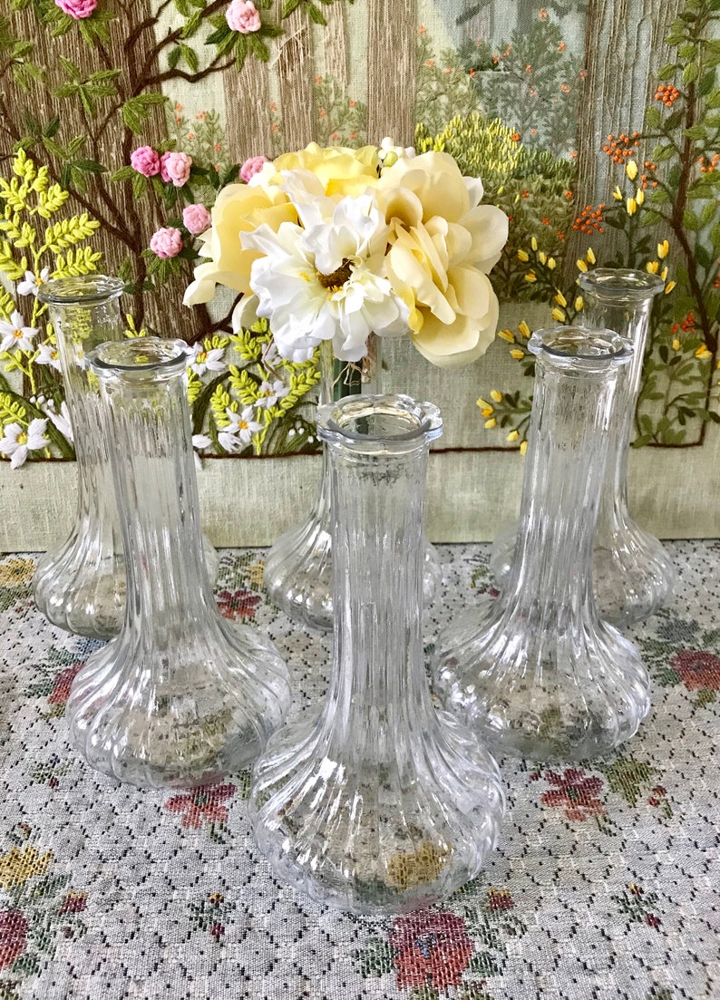 Vases Glass Vases For Wedding Vases Centerpiece Vases Clear Etsy