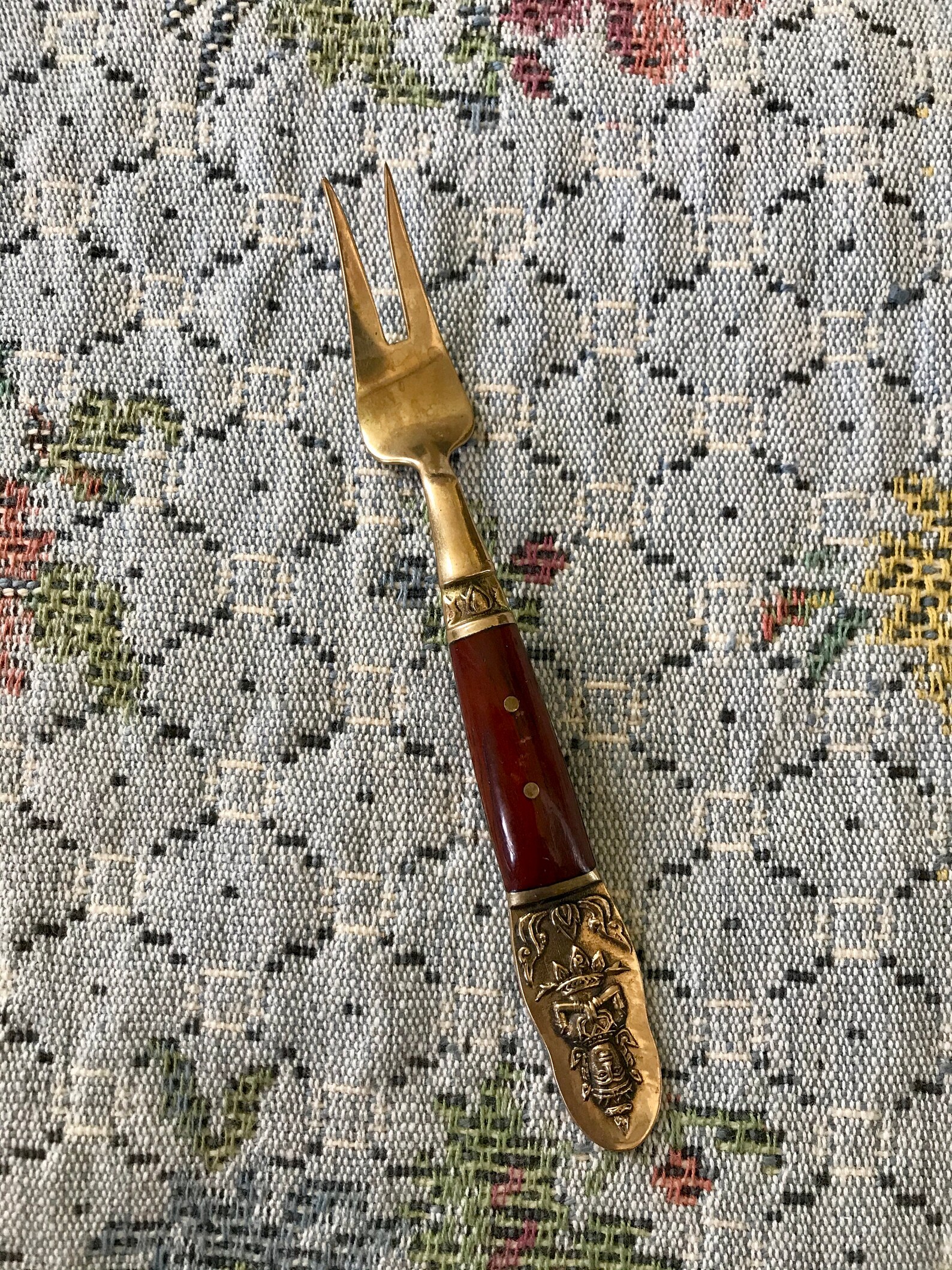 Vintage Fork Souvenir Fork Antique Fork Vintage Brass Fork Etsy